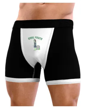 Ghoul Power - Funny Halloween Mens Boxer Brief Underwear