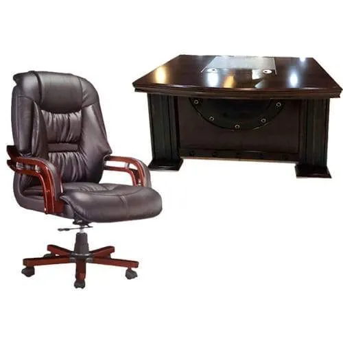 1.6m Executive Office Desk & Chair