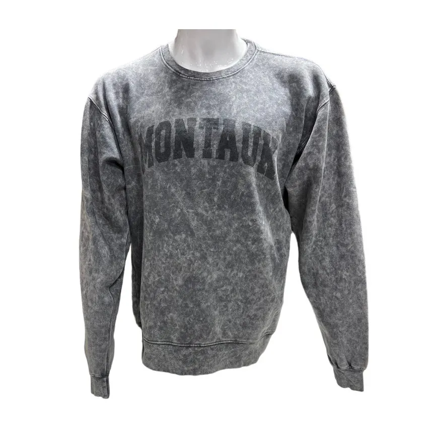 Adult Unisex Distressed Montauk Crewneck