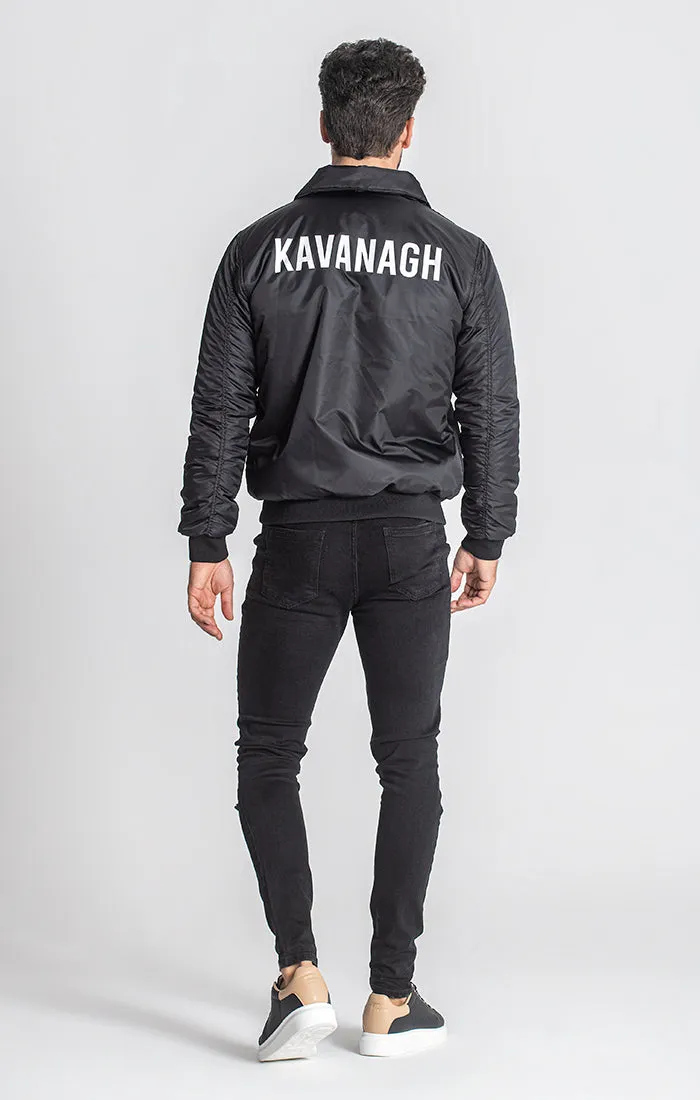 Black Hollywood Bomber Jacket