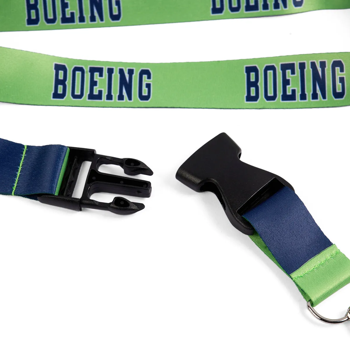 Boeing Varsity Lime Lanyard