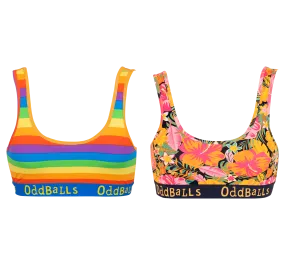 Citrus Bundle - Ladies Bralette 2 Pack Bundle