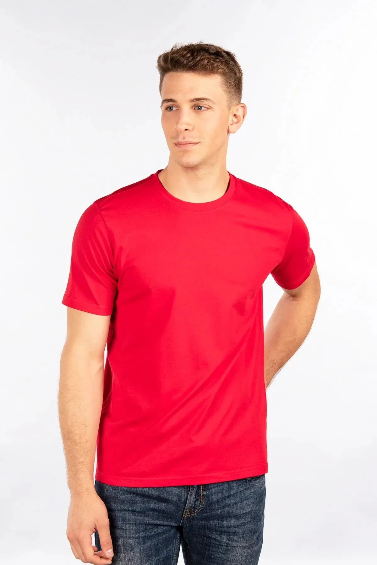 City Lab Men's Fitted Crew Neck T-Shirts