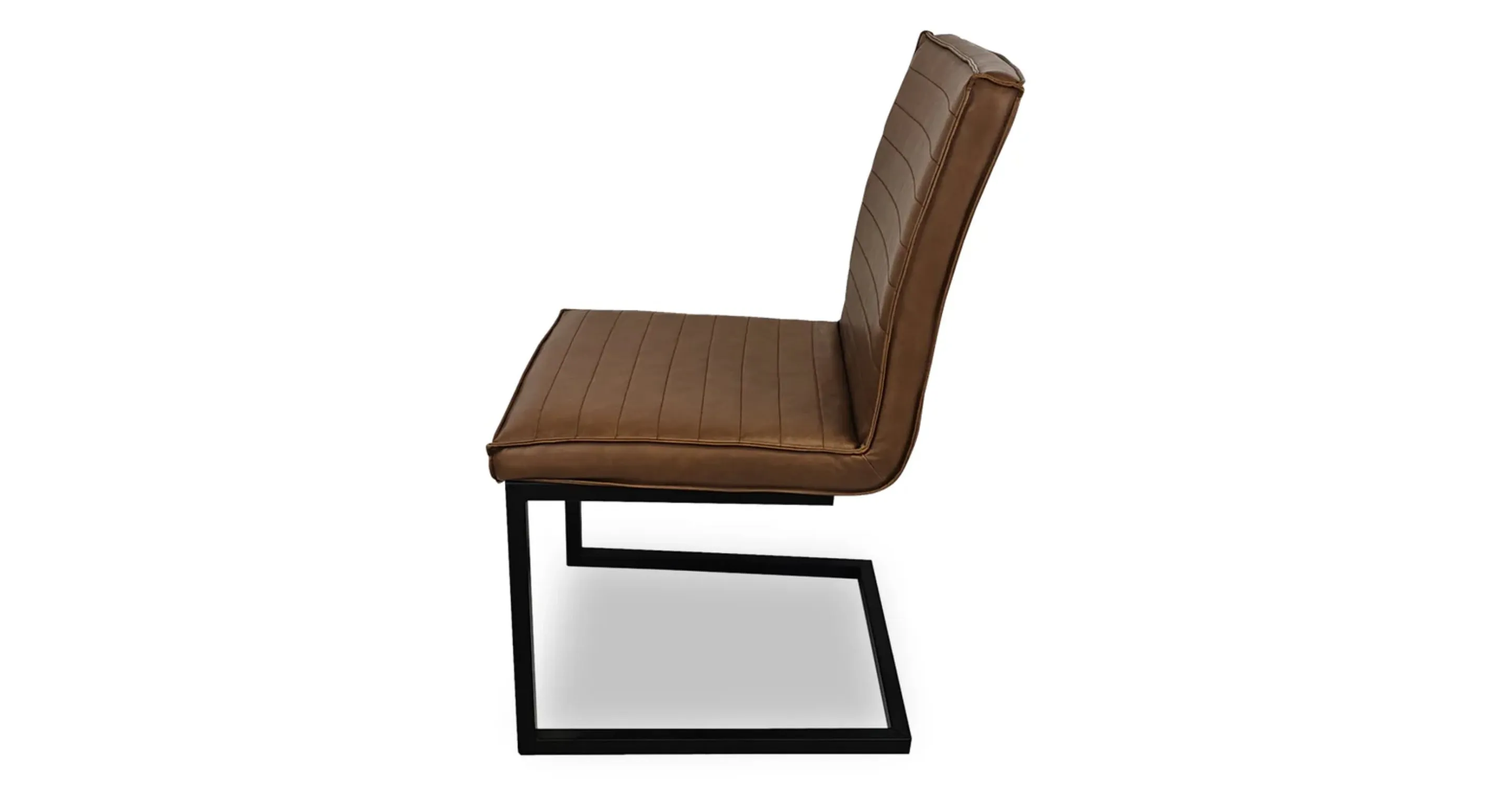 Drake Dining Armless Chair - Cognac (2 PER BOX)