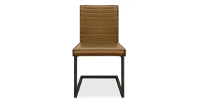 Drake Dining Armless Chair - Cognac (2 PER BOX)