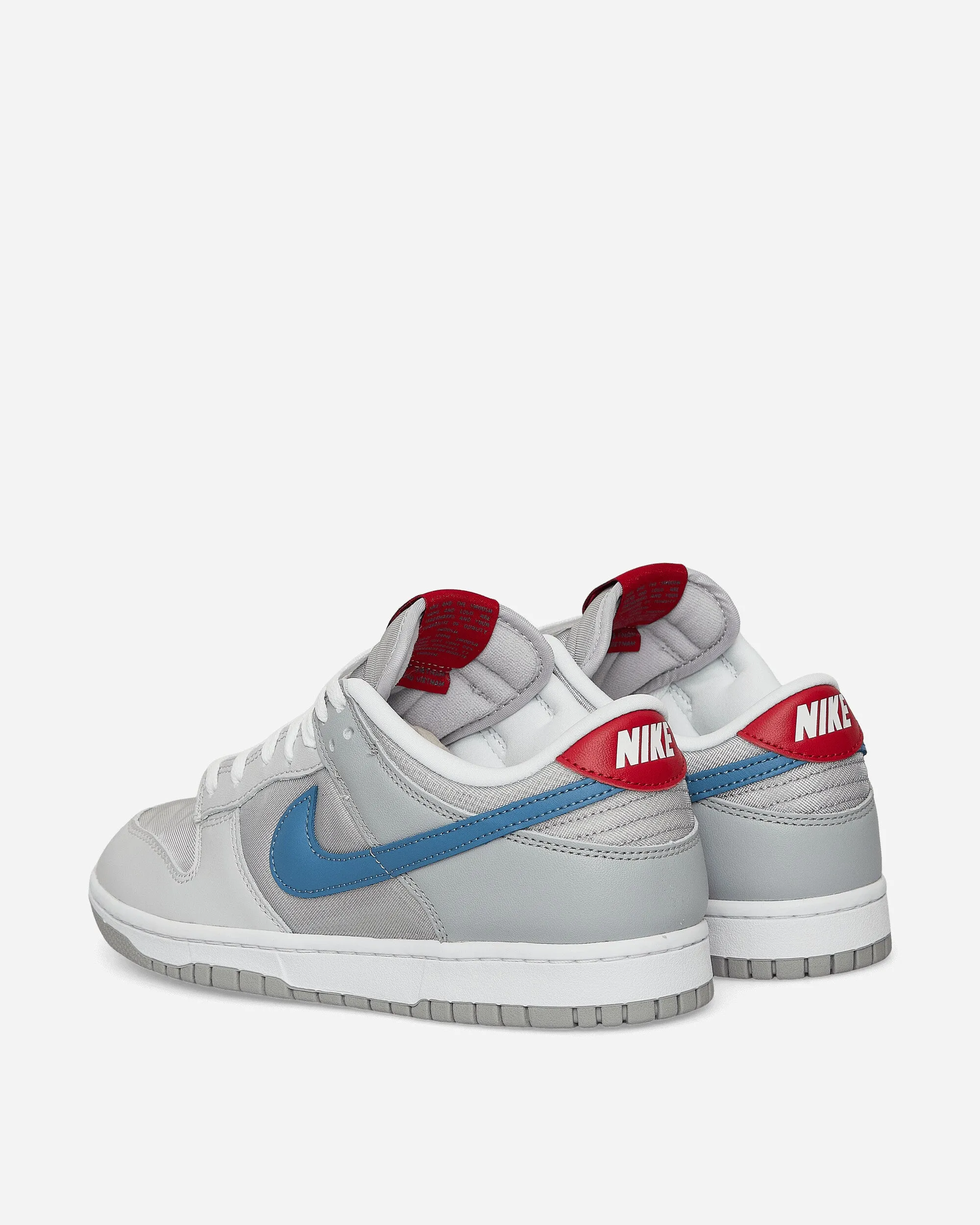 Dunk Low Sneakers Silver Blue