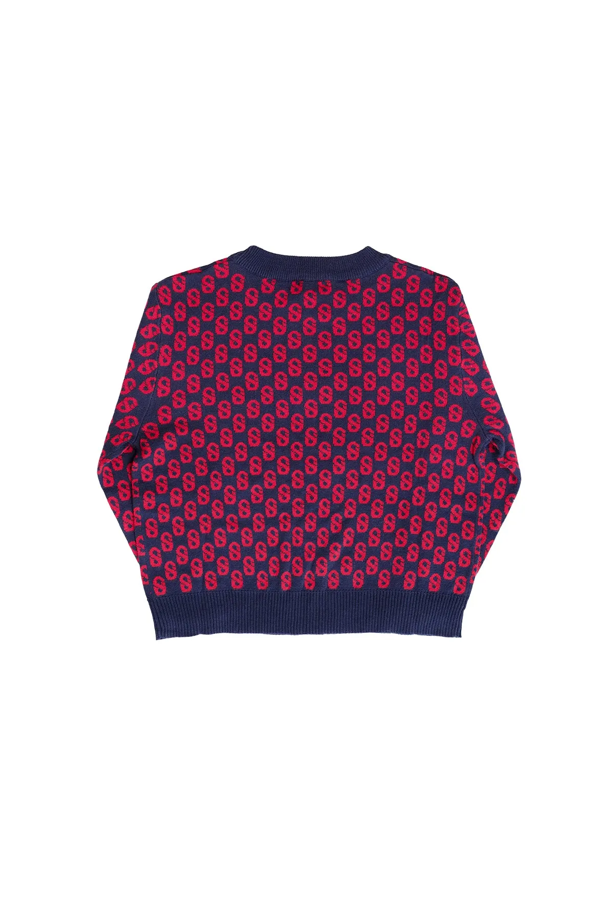 Everyday Kids Monogram Sweater - Carmine