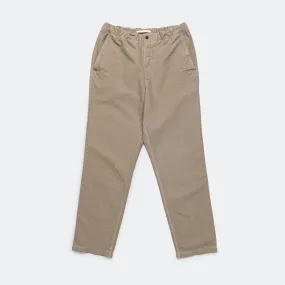 Ezra Relaxed Cotton Linen Trouser - Clay