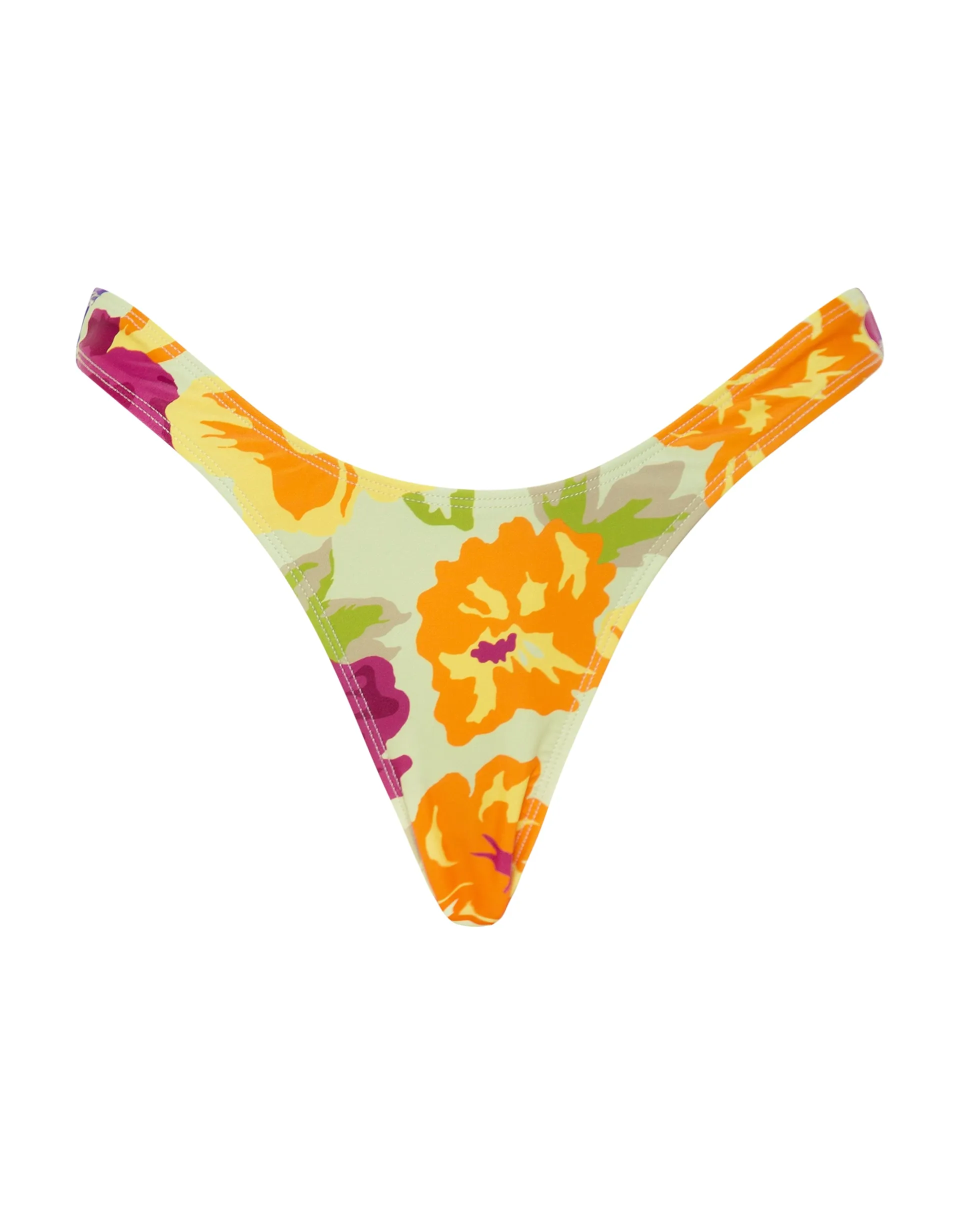 Farida Bikini Bottom in Tropicana Brights