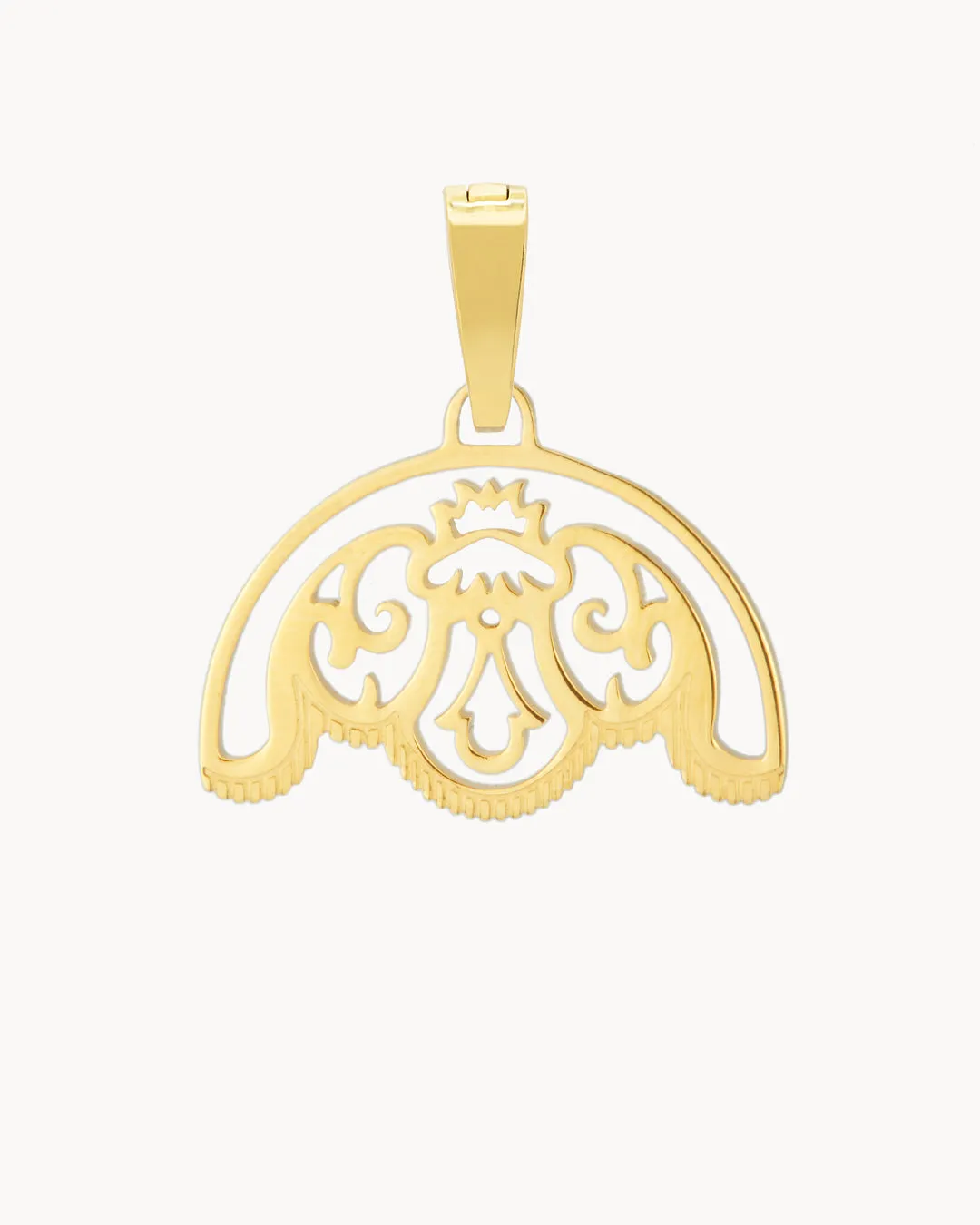 Festa Pavaljun Hollow Pendant, Gold