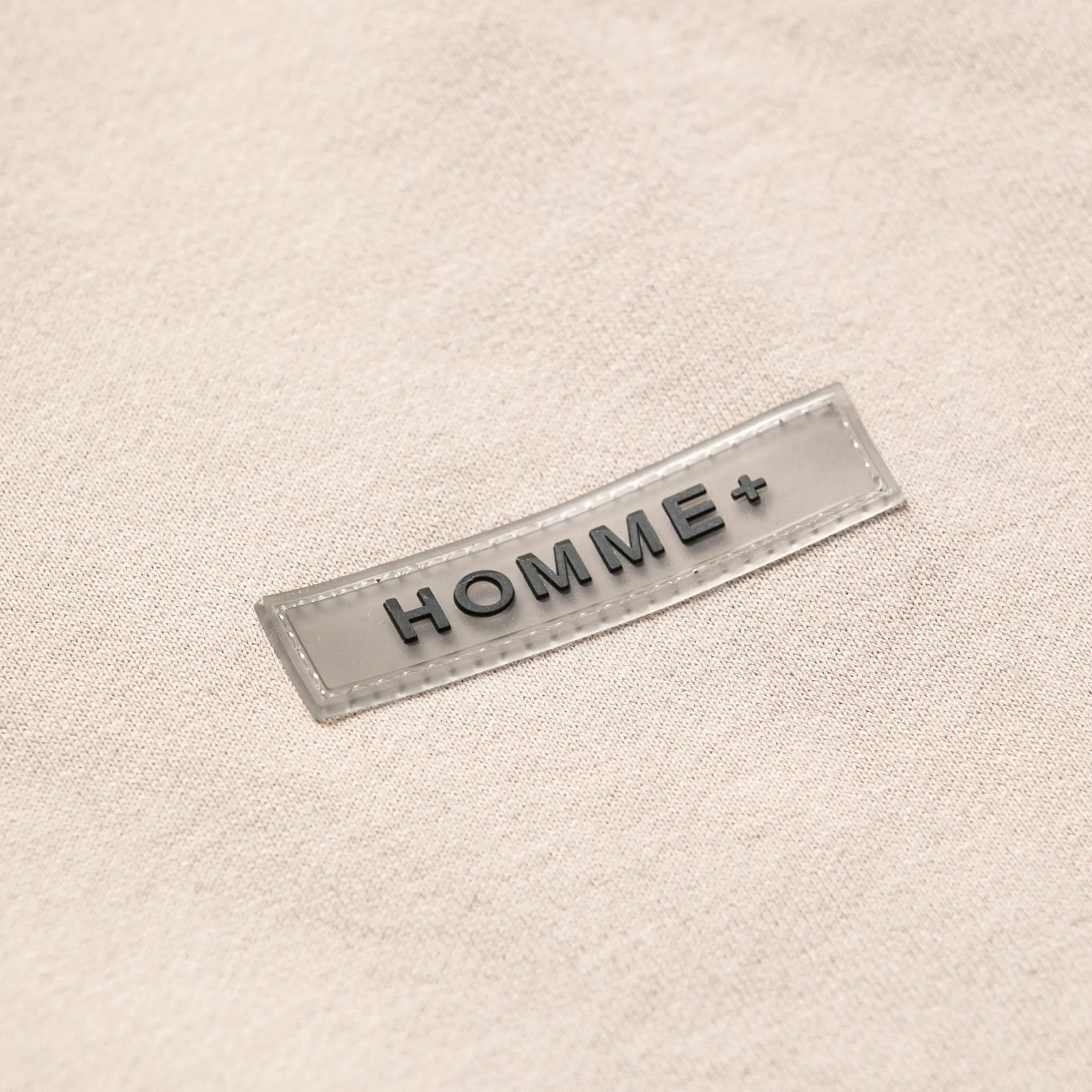 HOMME  Heavyweight Multi-Pocket Hoodie Cement