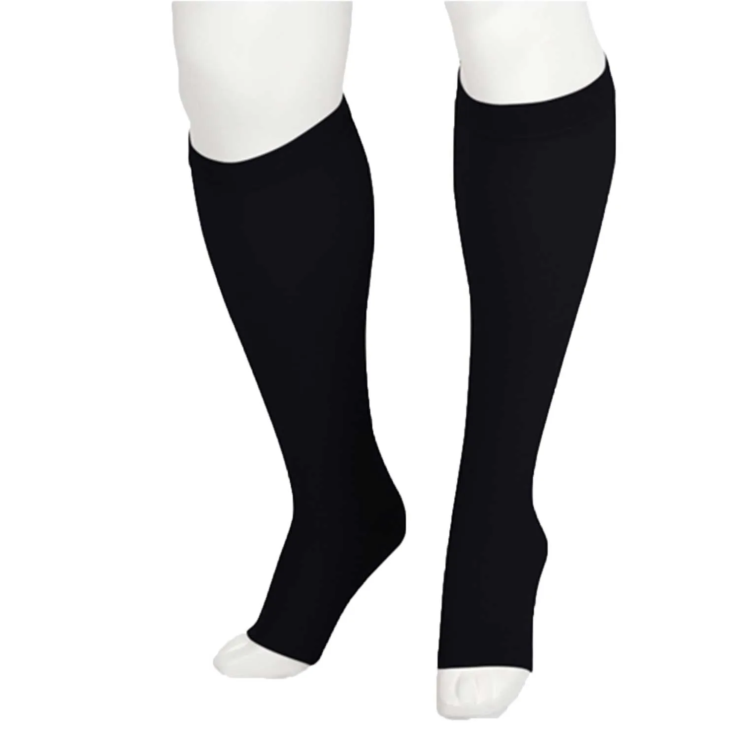 Juzo 2001 Soft Open Toe Knee Highs - 20-30 mmHg