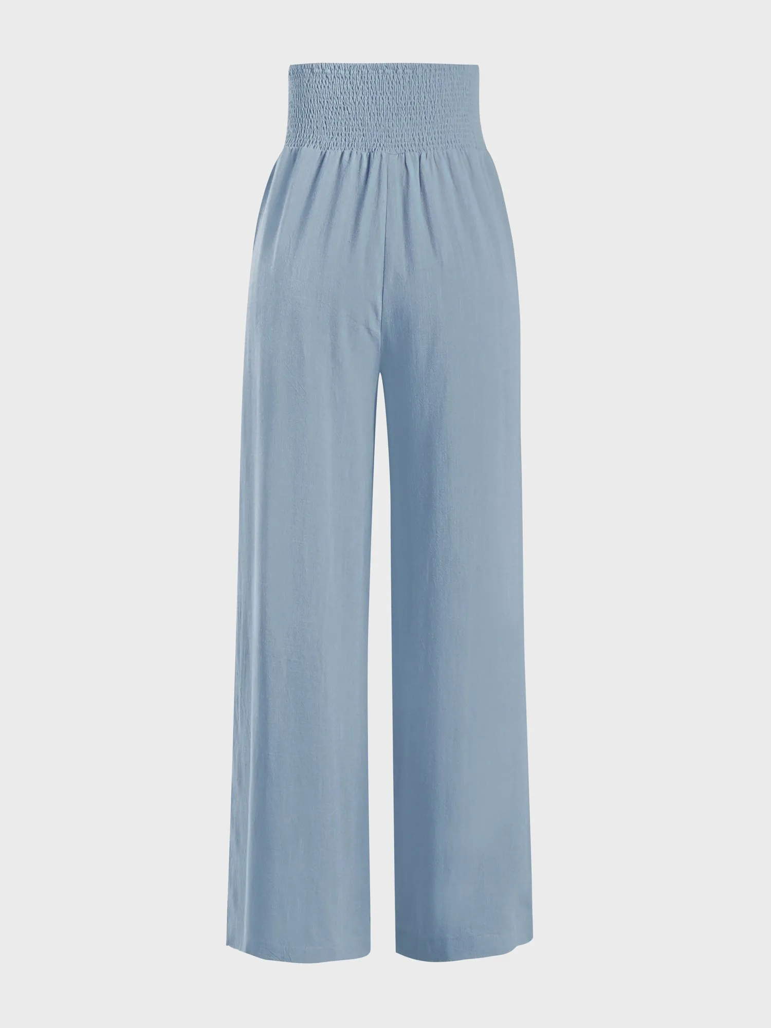 Laid-Back Linen Palazzo Pants