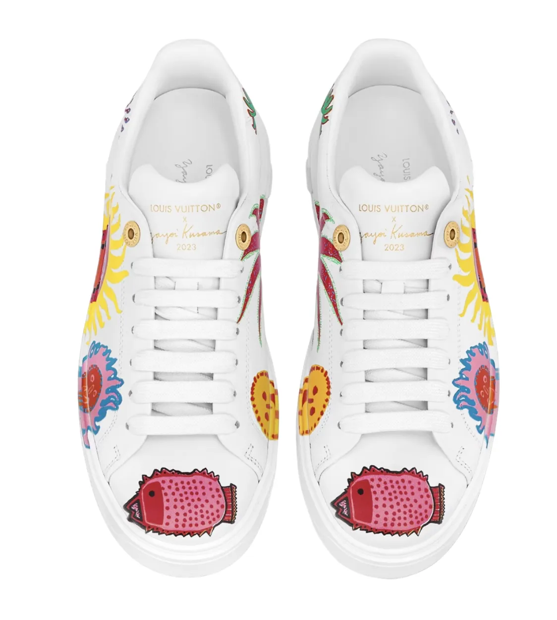 Louis Vuitton 1ABD81 LV x Yayoi Kusama Time Out Sneaker