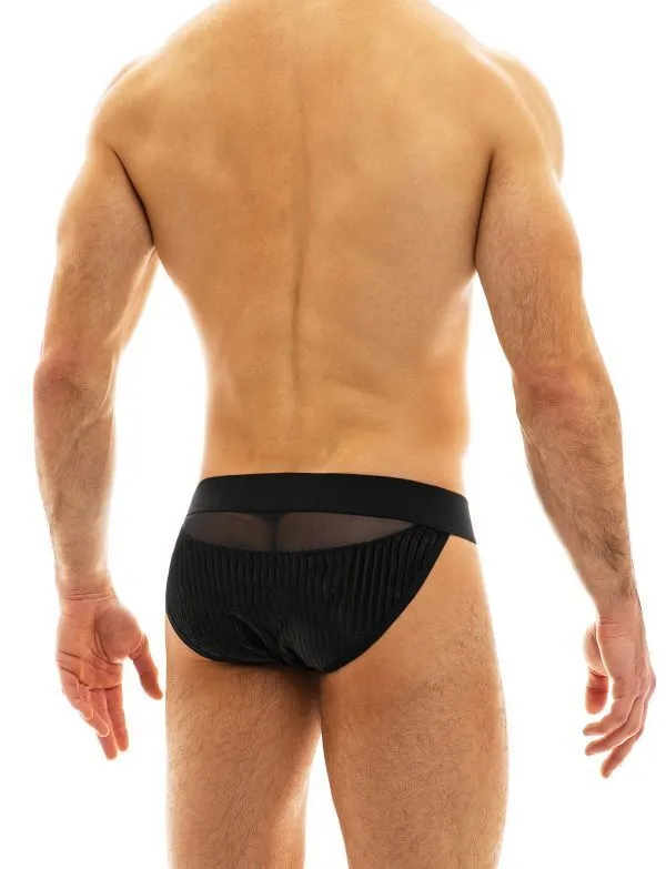 Modus Vivendi Tanga Briefs Tiffany's Velvet Low-Rise Brief Black 12013 115