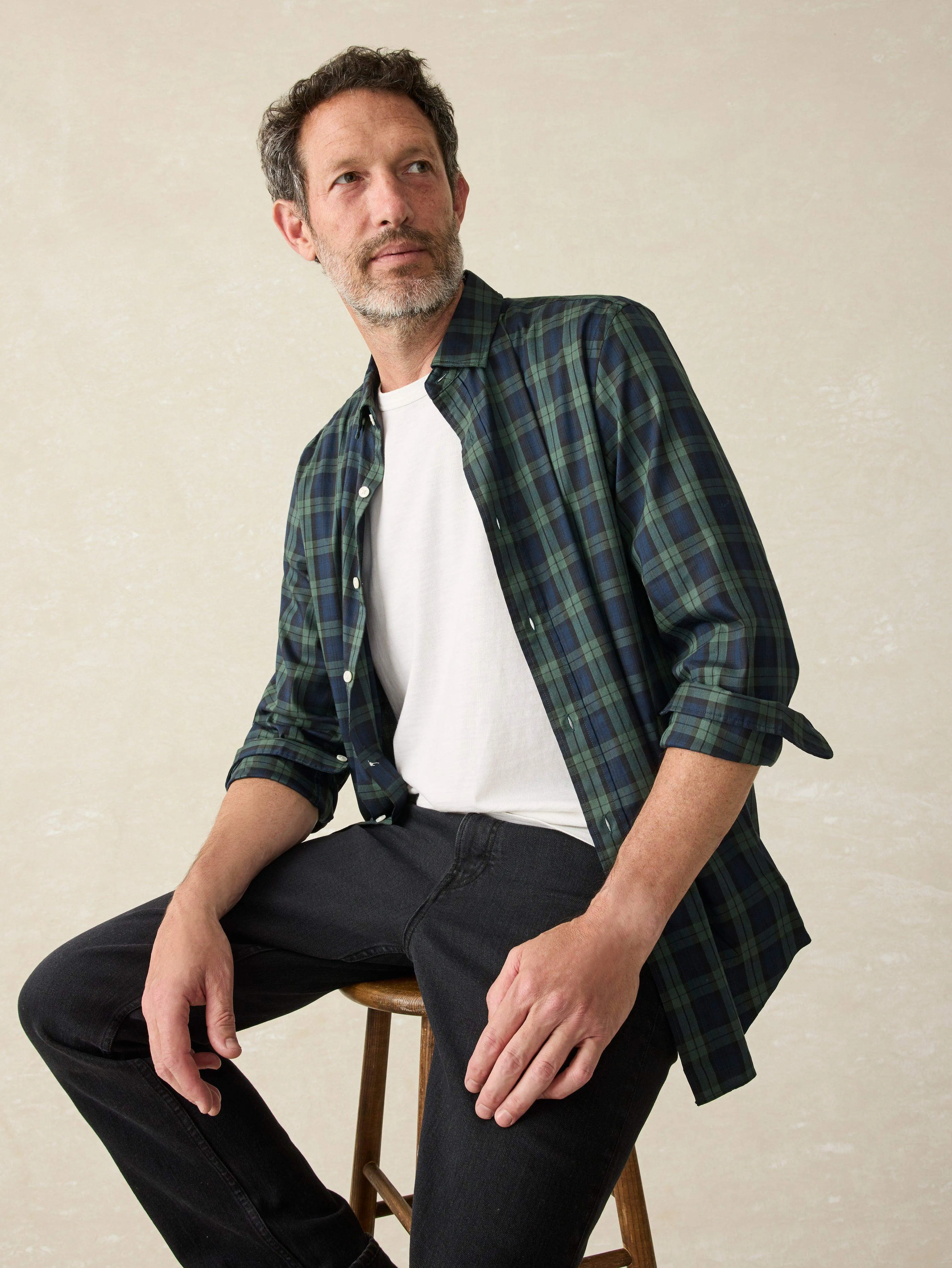 Movement Shirt (Tall) - Blackwatch Plaid