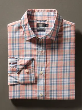 Movement Shirt (Tall) - Ocean Coral Plaid