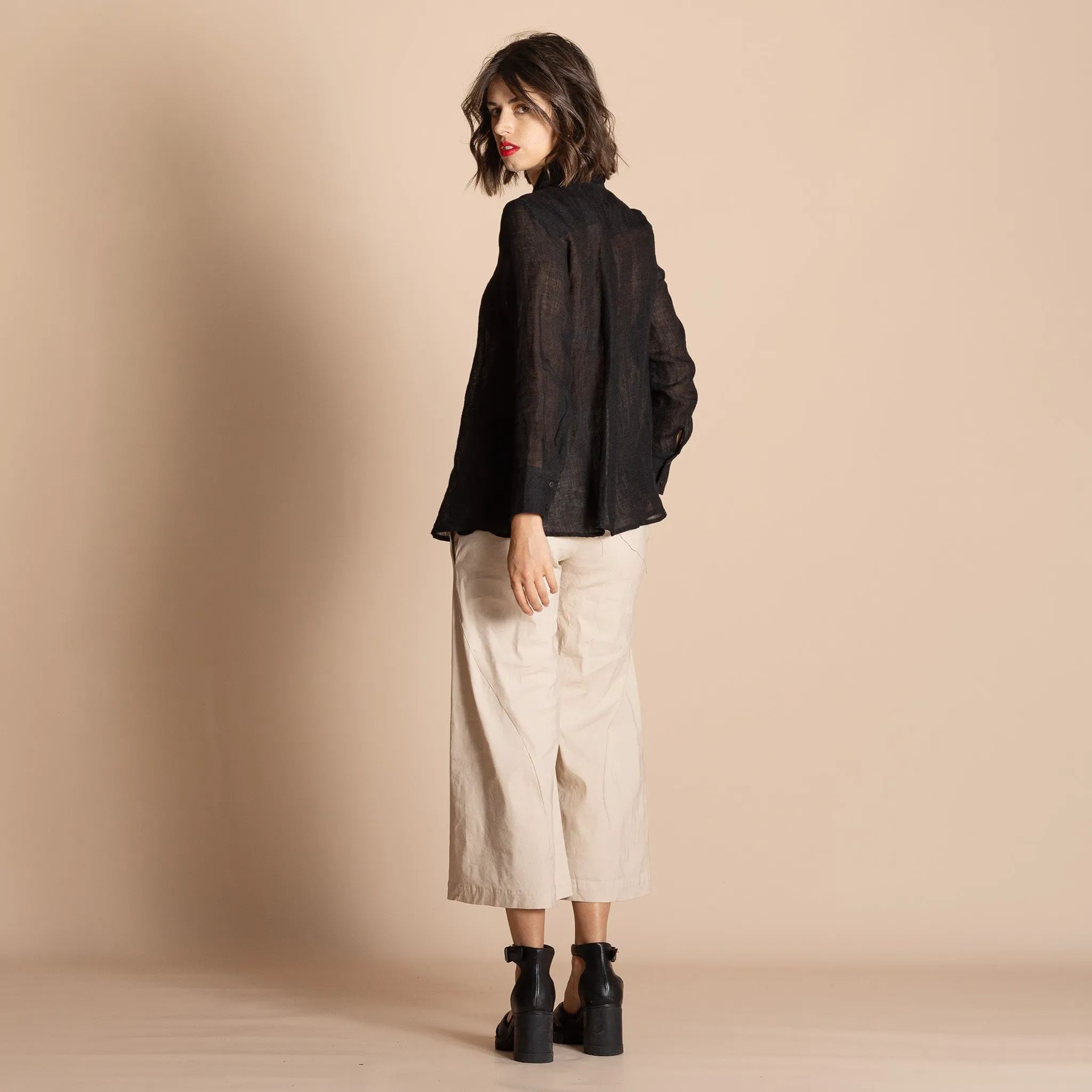 muslin trapeze shirt