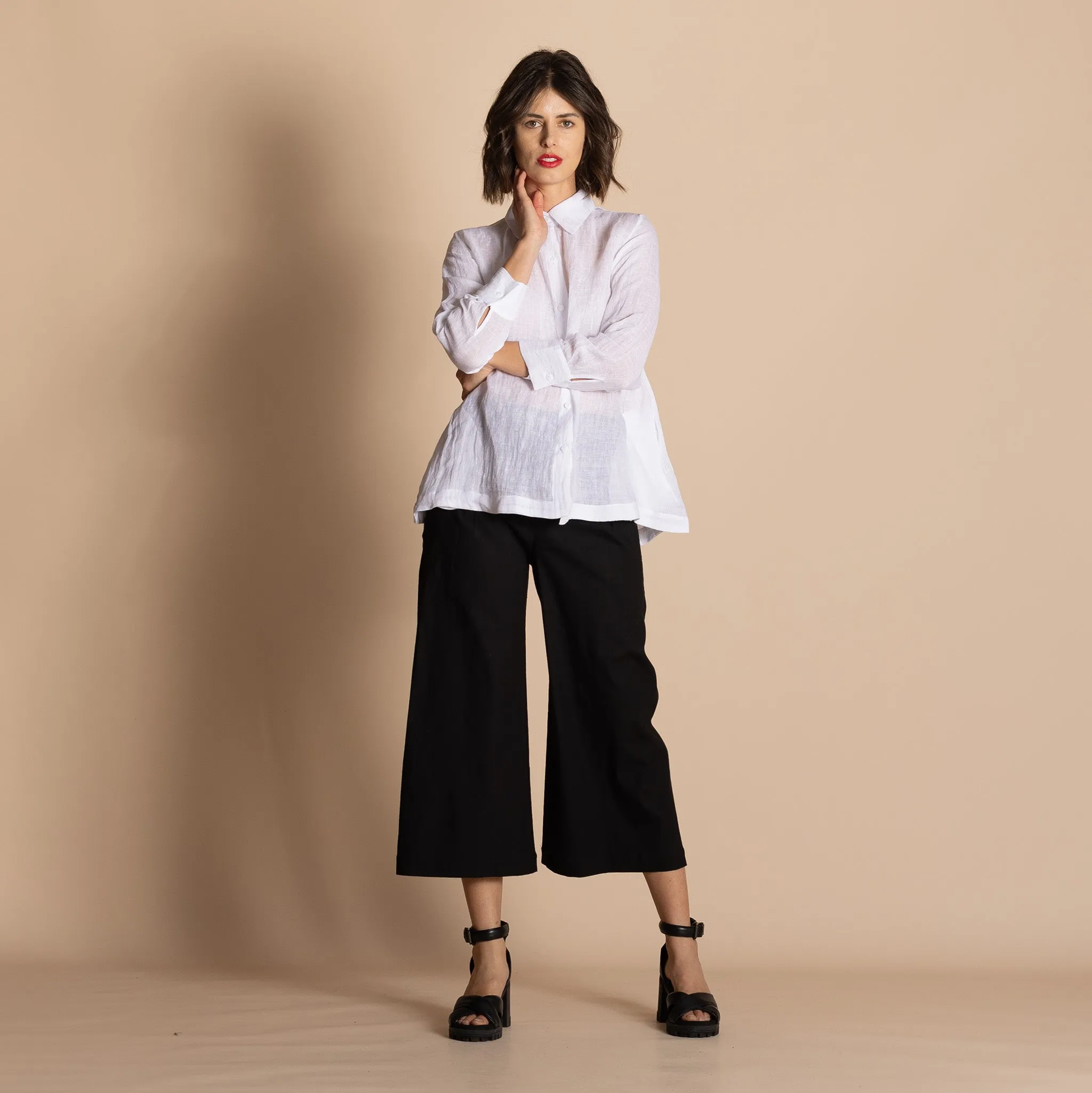 muslin trapeze shirt