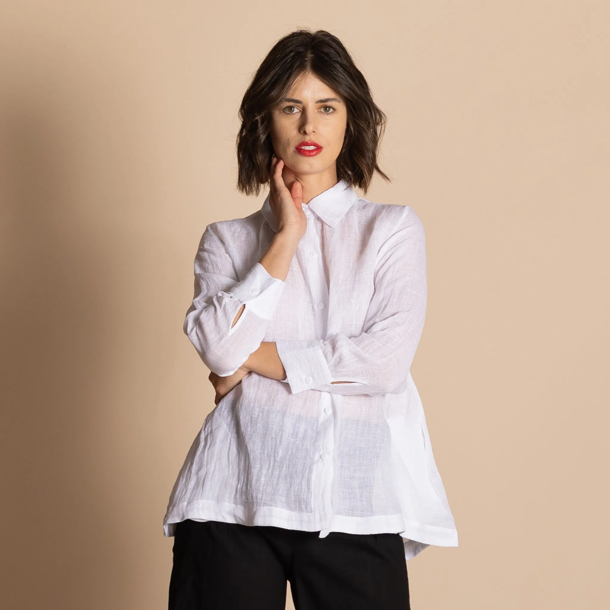 muslin trapeze shirt