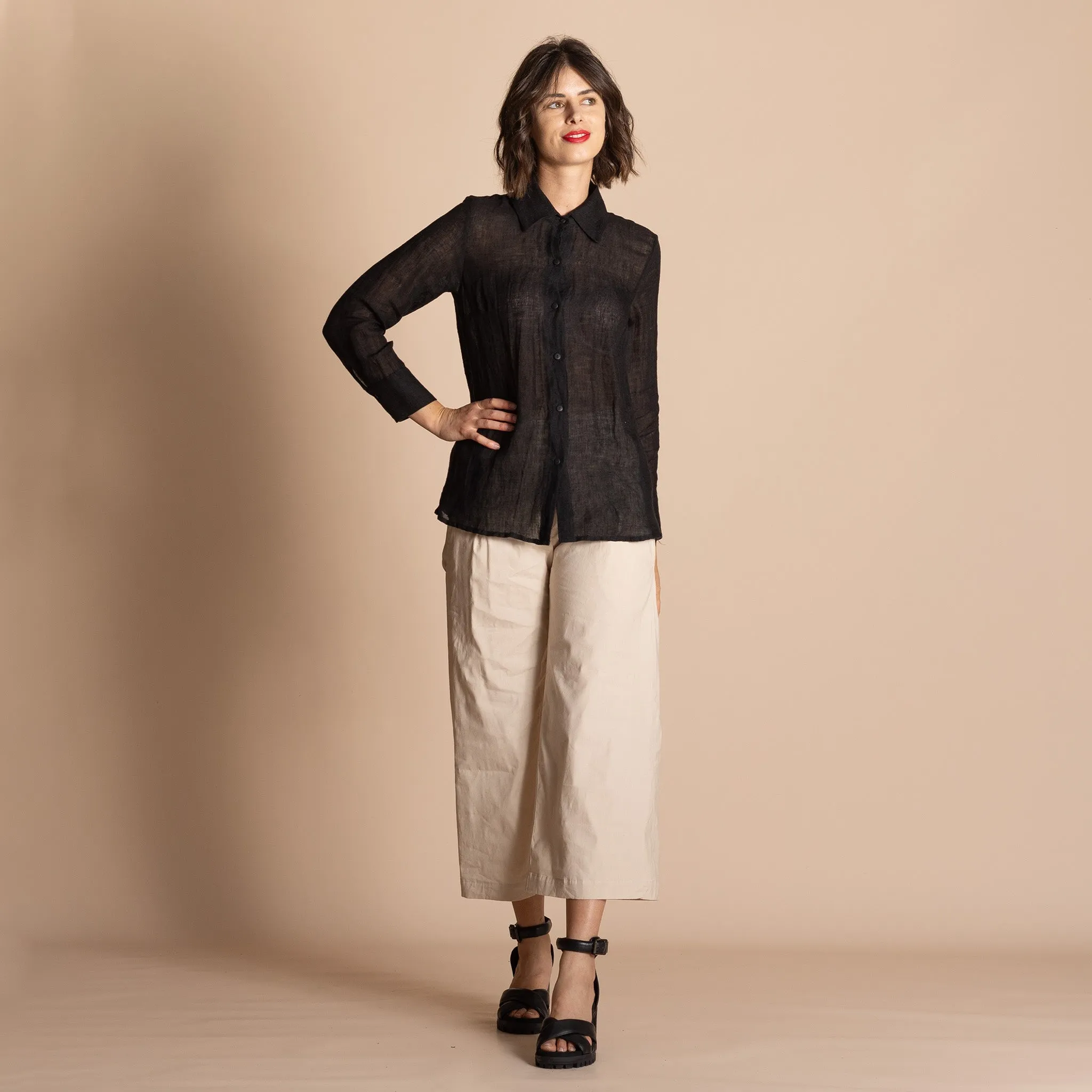 muslin trapeze shirt