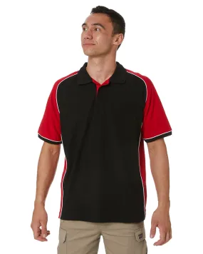 Nitro Polo - Black/Red/White