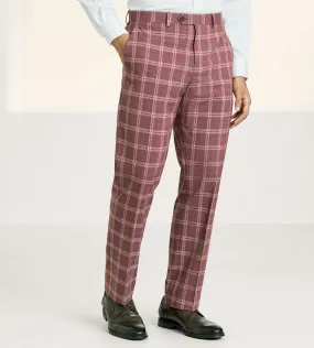 Slim Fit Check Suit Separate Pants