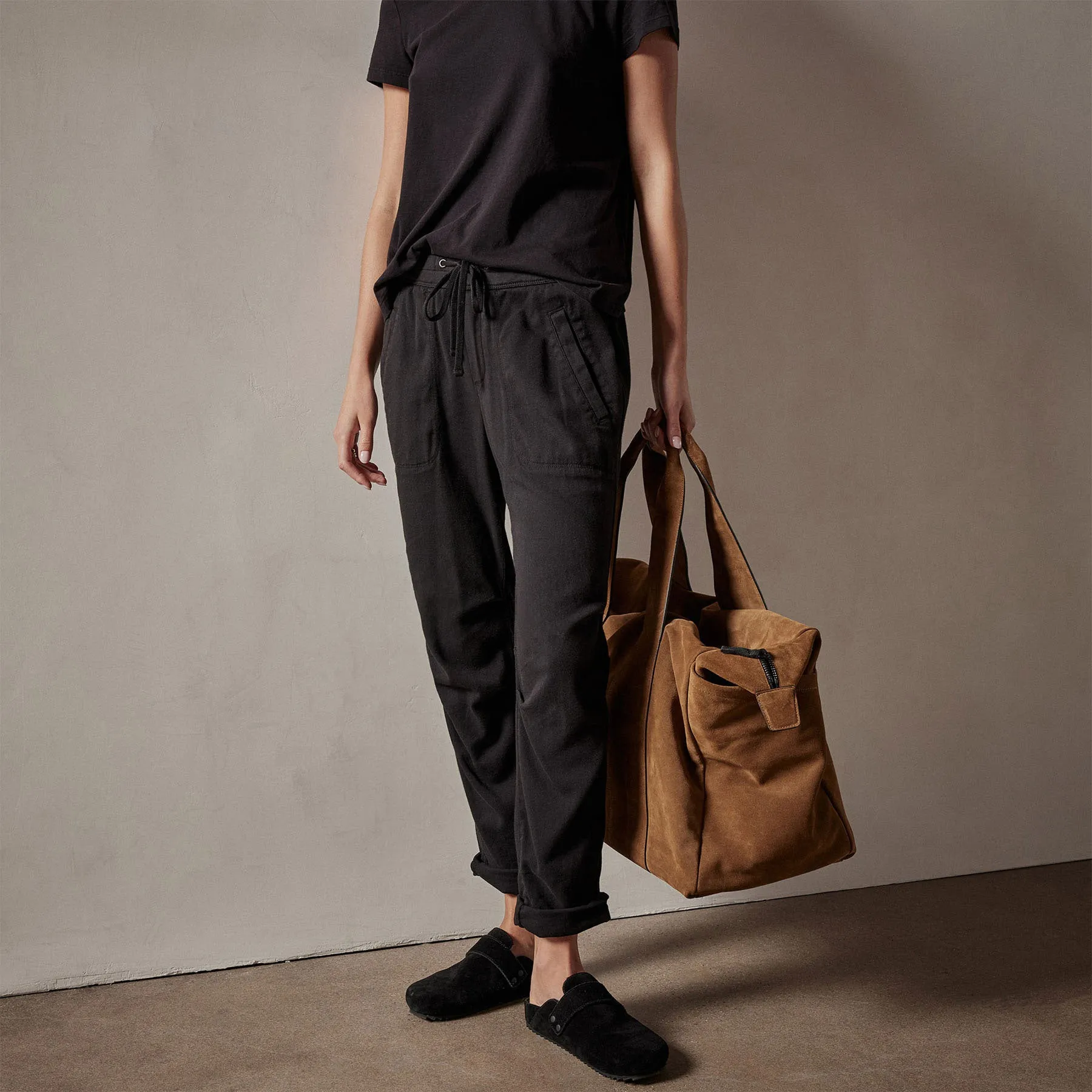 Soft Drape Pant - Black