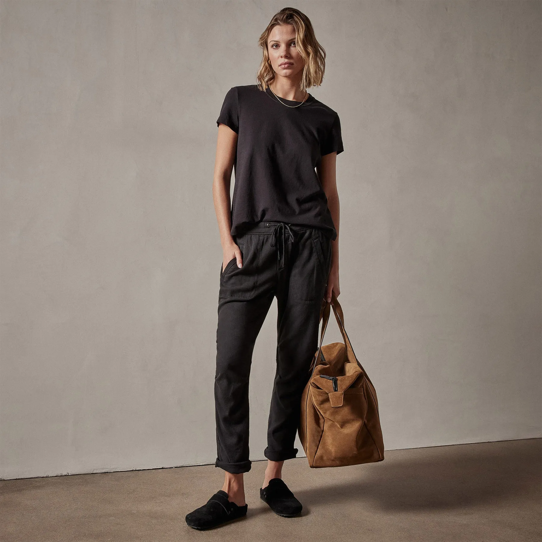 Soft Drape Pant - Black