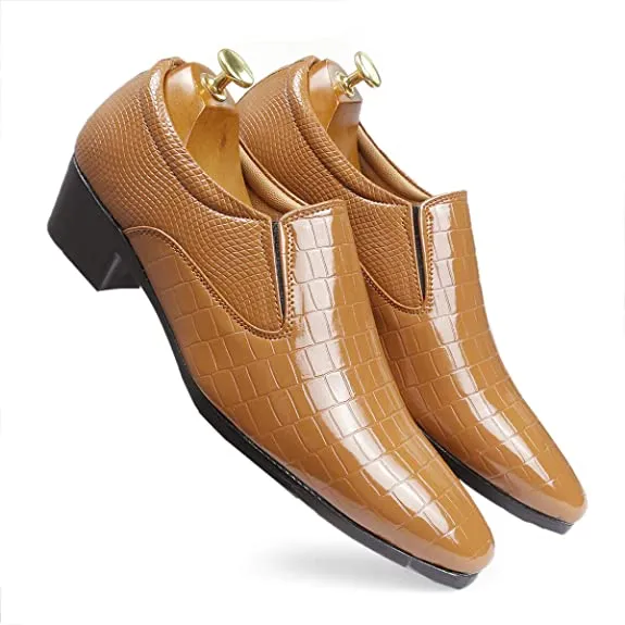 Synthetic Material Casual,Loafer and Moccasin Height Increasing Shoes-JonasParamount