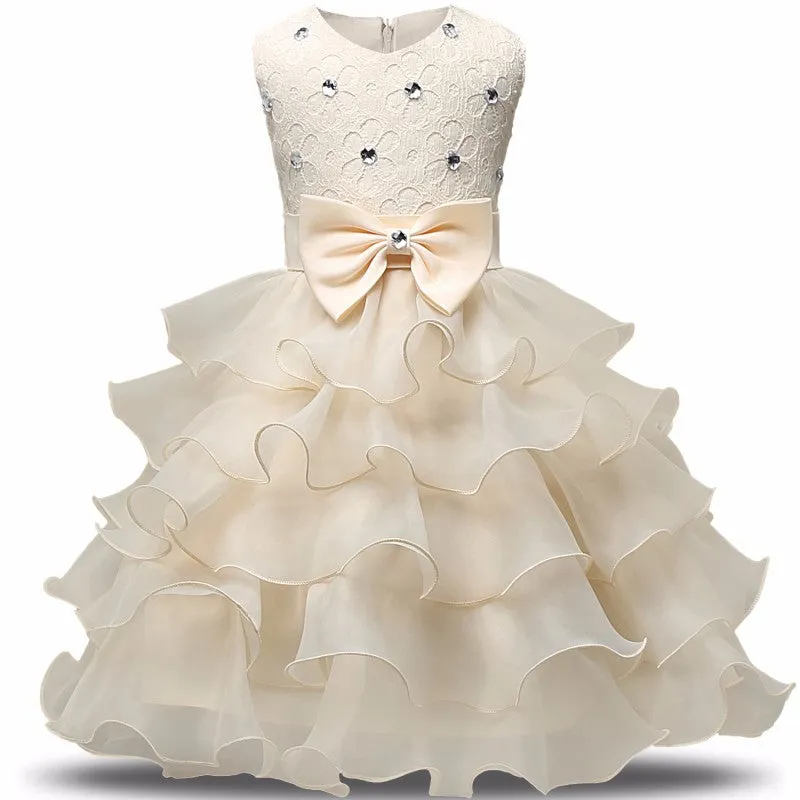 Tutu Flower Girls Dress