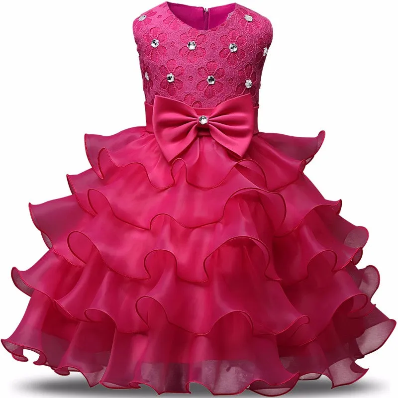 Tutu Flower Girls Dress