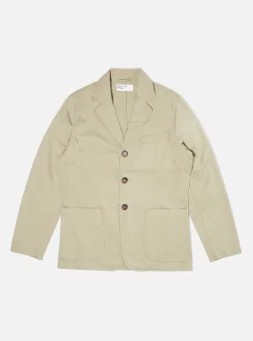 Universal Works London Jacket in Stone Twill