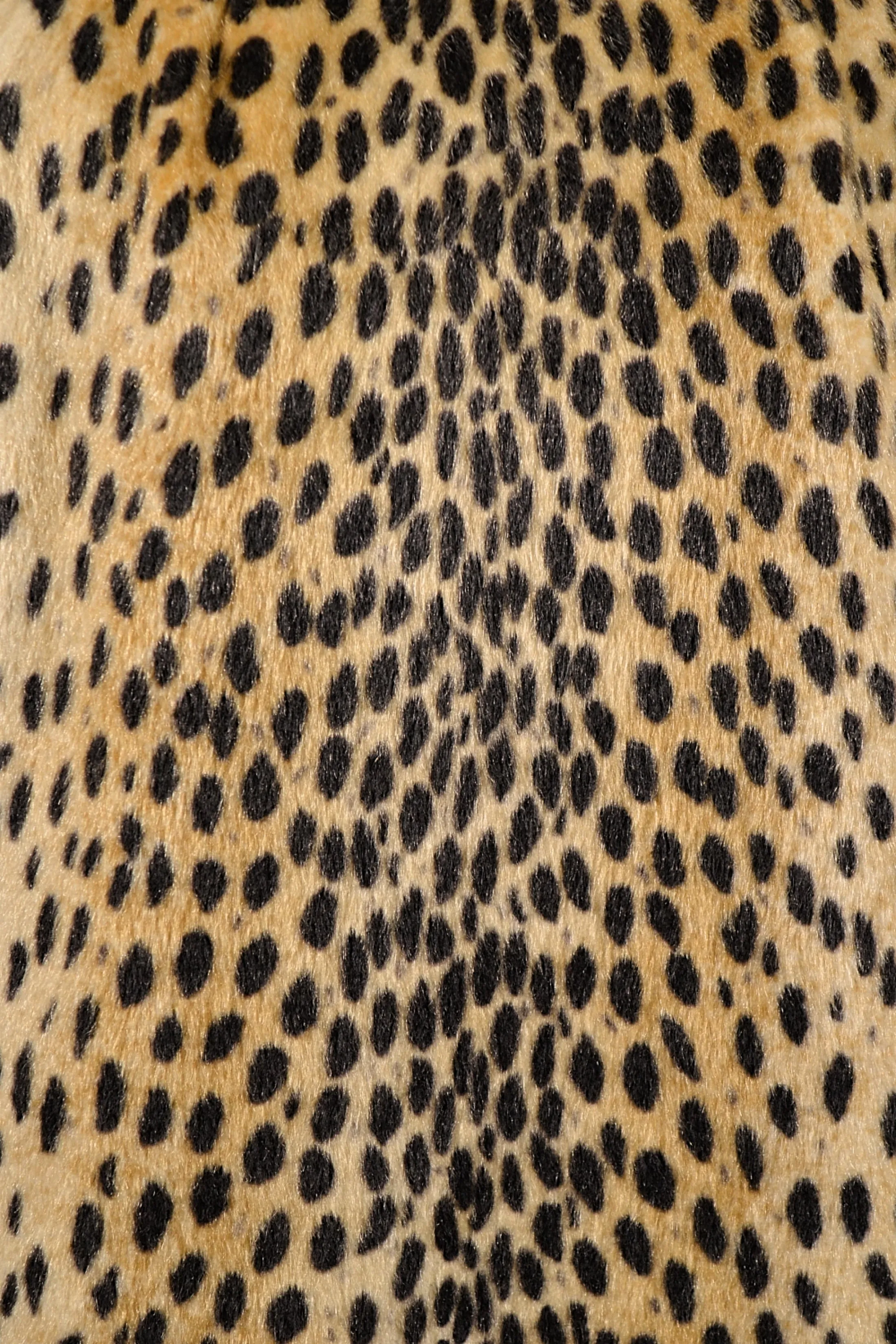 Vintage 60s 'Safari' Faux Cheetah Coat, Sportowne La France Leopard Coat S/M