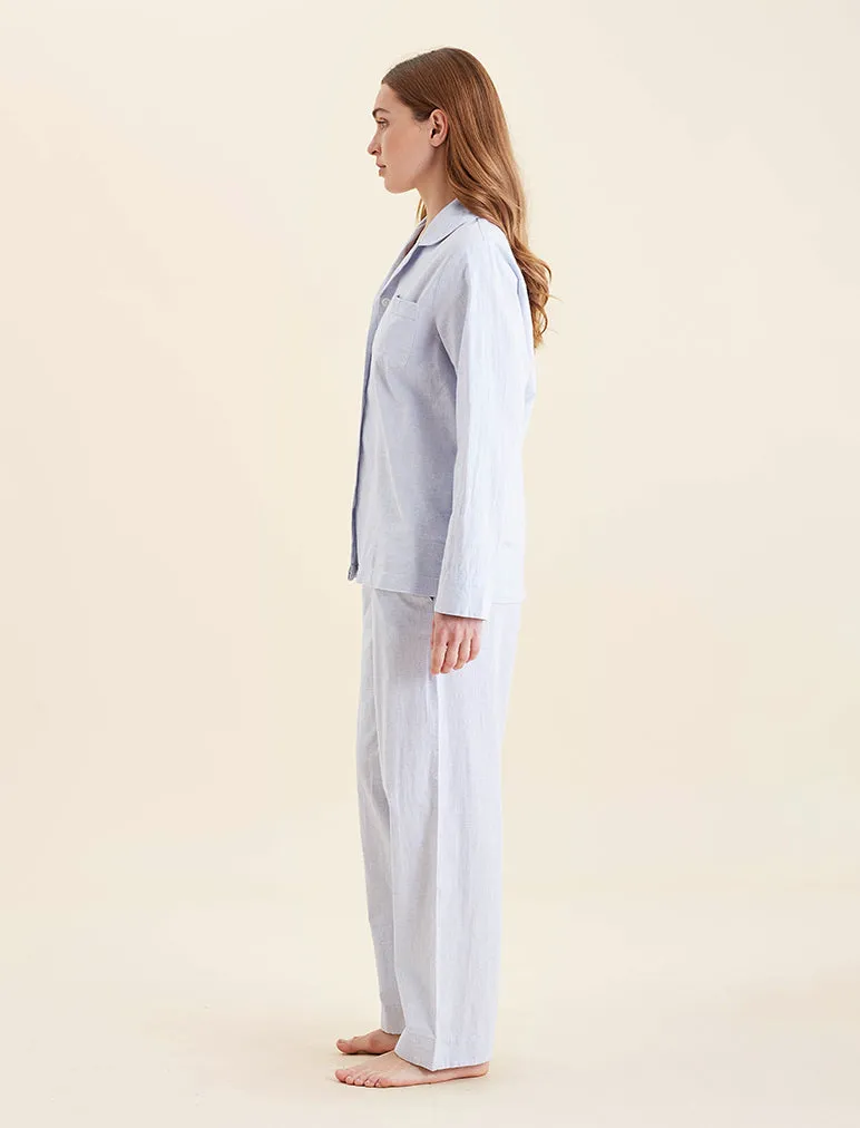 Washed Cotton Linen PJ