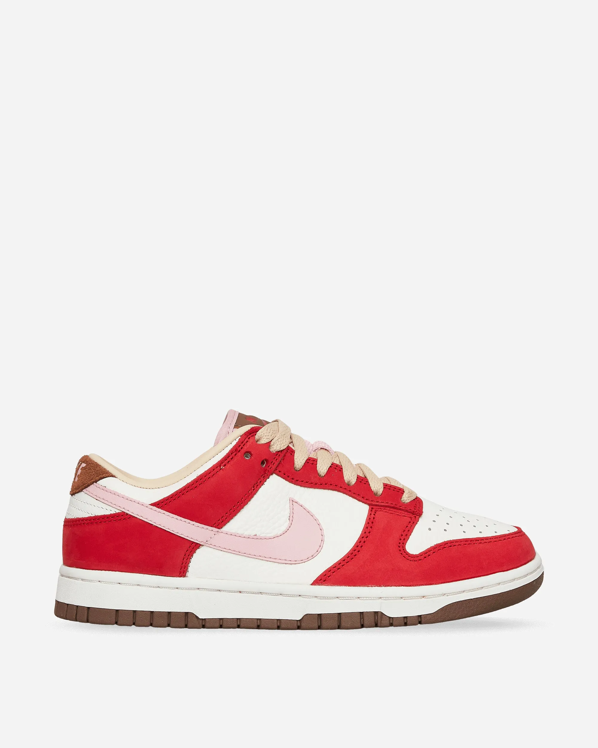 WMNS Dunk Low Sneakers Sport Red / Sheen / Sail